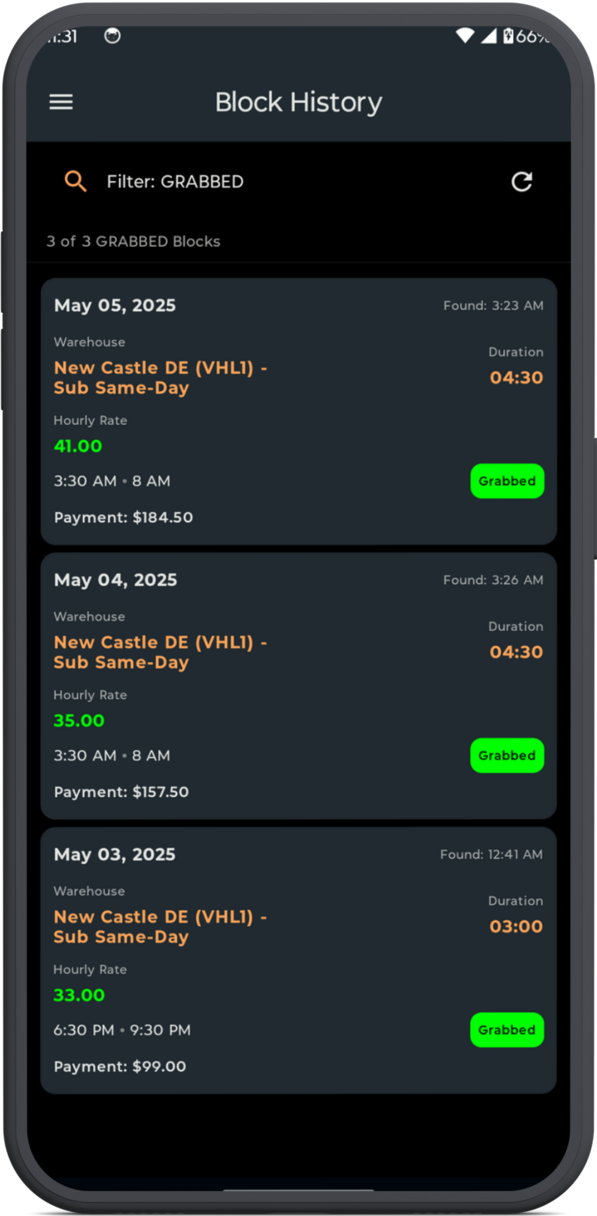 FlexKit App Screenshot